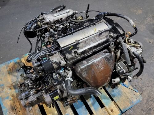 12-2532 JDM H22A 92-01 HONDA PRELUDE VTEC LSD MANUAL TRANSMISSION M2B4 - Image 1