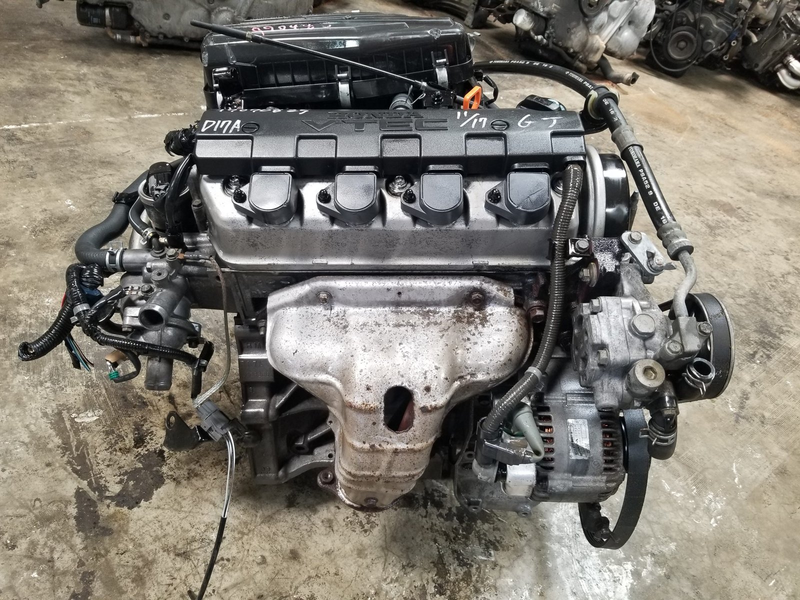 D17-2-scaled JDM D17A 01-05 Honda Civic Engine VTEC D17A2 1.7L - Image 1