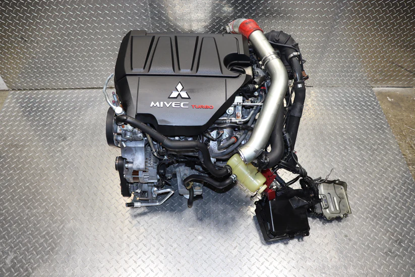 IMG_3589 JDM 2008 - 2015 MITSUBISHI LANCER EVO X RALLIART 4B11 DOHC TURBO MIVEC ENGINE - Image 1