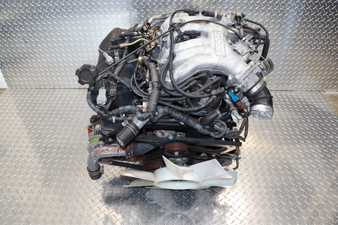 IMG_3937 JDM VG33E 96-00 NISSAN PATHFINDER 99-04 FRONTIER 00-04 XTERRA 3.3L SOHC V6 MOTOR - Image 1