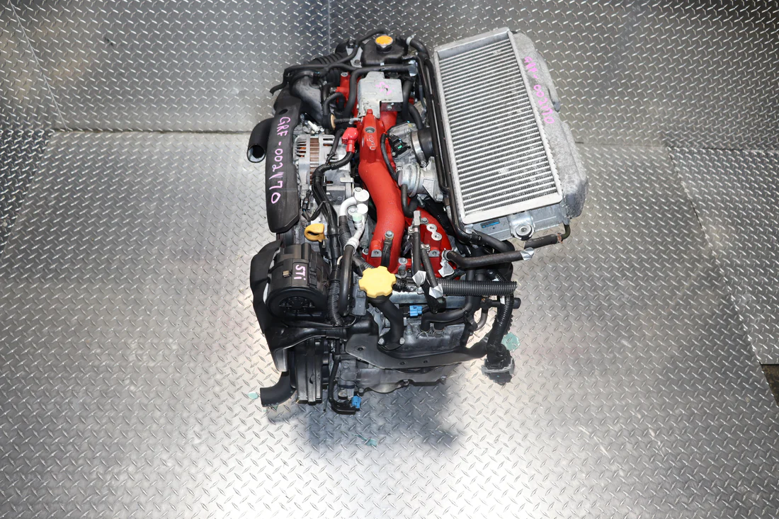 IMG_4713 JDM EJ257 2015 - 2019 SUBARU WRX STI ENGINE 2.5L V10 TURBO BOXER AVCS MOTOR - Image 1