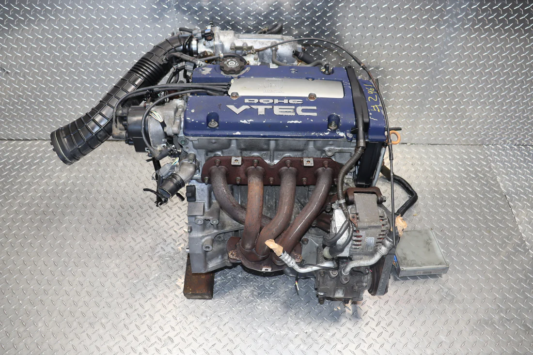 IMG_5004 JDM H23A Honda Accord SiR Engine 98-02 Prelude 97-01 VTEC 2.3L *PDE-1 HEAD* ECU - Image 1