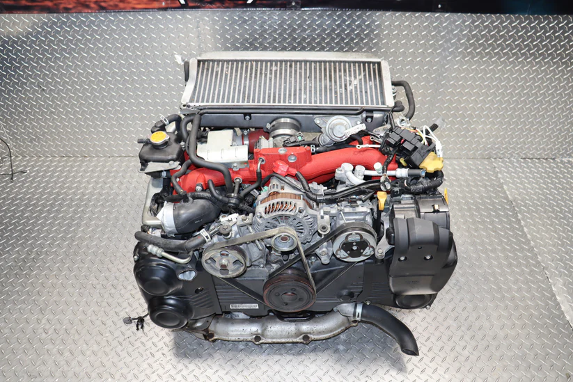 IMG_5636 JDM EJ257 ENGINE 2015 - 2019 SUBARU WRX STI 2.5L AVCS V10 TURBO BOXER MOTOR - Image 1
