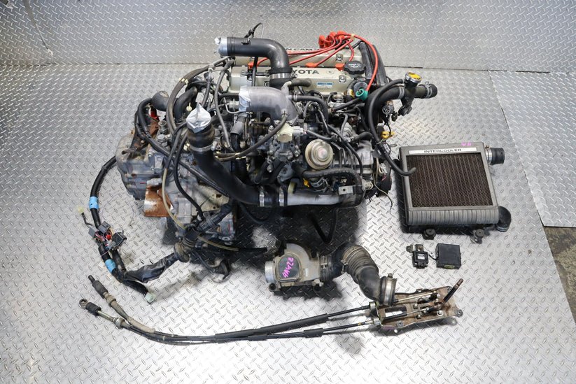 IMG_6618 JDM 4A-GZE 1985 - 1989 TOYOTA MR2 1.6L SUPERCHARGED ENGINE FIRST GEN AW11 LSD 5 SPEED MT - Image 1