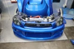 JDM SUBARU IMPREZA WRX STI S202 GDB BUGEYE COMPLETE FRONT END NOSE CUT 392/400 - Image 4