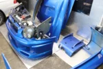 JDM SUBARU IMPREZA WRX STI S202 GDB BUGEYE COMPLETE FRONT END NOSE CUT 392/400 - Image 2
