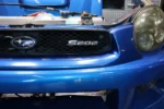 JDM SUBARU IMPREZA WRX STI S202 GDB BUGEYE COMPLETE FRONT END NOSE CUT 392/400 - Image 8