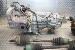 JDM TY856WB2GA SUBARU IMPREZA WRX STI S202 GDB 6 SPEED MANUAL AWD TRANSMISSION W/ COMPLETE REAR SUSPENSION CROSSMEMBER - Image 18
