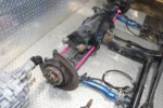 JDM TY856WB2GA SUBARU IMPREZA WRX STI S202 GDB 6 SPEED MANUAL AWD TRANSMISSION W/ COMPLETE REAR SUSPENSION CROSSMEMBER - Image 19