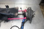 JDM TY856WB2GA SUBARU IMPREZA WRX STI S202 GDB 6 SPEED MANUAL AWD TRANSMISSION W/ COMPLETE REAR SUSPENSION CROSSMEMBER - Image 4