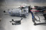 JDM TY856WB2GA SUBARU IMPREZA WRX STI S202 GDB 6 SPEED MANUAL AWD TRANSMISSION W/ COMPLETE REAR SUSPENSION CROSSMEMBER - Image 12