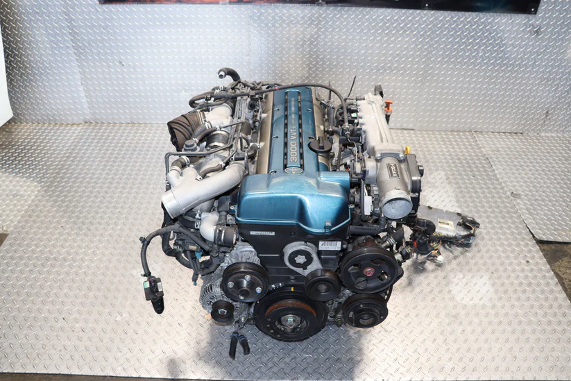 IMG_8478 JDM 2JZGTE Toyota Aristo IS300 Engine 2JZ Twin-Turbo VVT-i 3.0L A/T ECU - Image 1