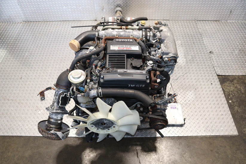 IMG_8783 JDM 7M-GTE ENGINE 1987 TO 1992 TOYOTA SUPRA TURBO ENGINE INLINE 6 7MGTE - Image 1
