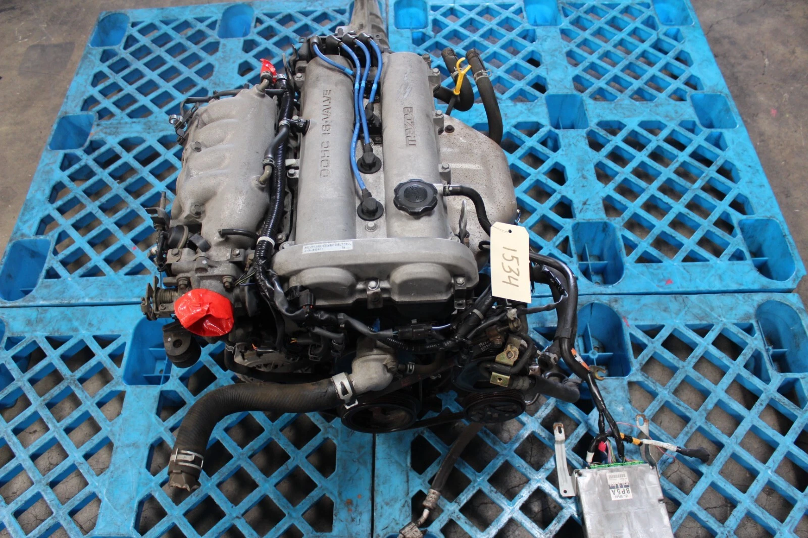 s-l1600 (8) JDM Mazda Miata 1.8L BP Transmission 6 speed 1999 2000 Mx5 Manual BP5A - Image 1